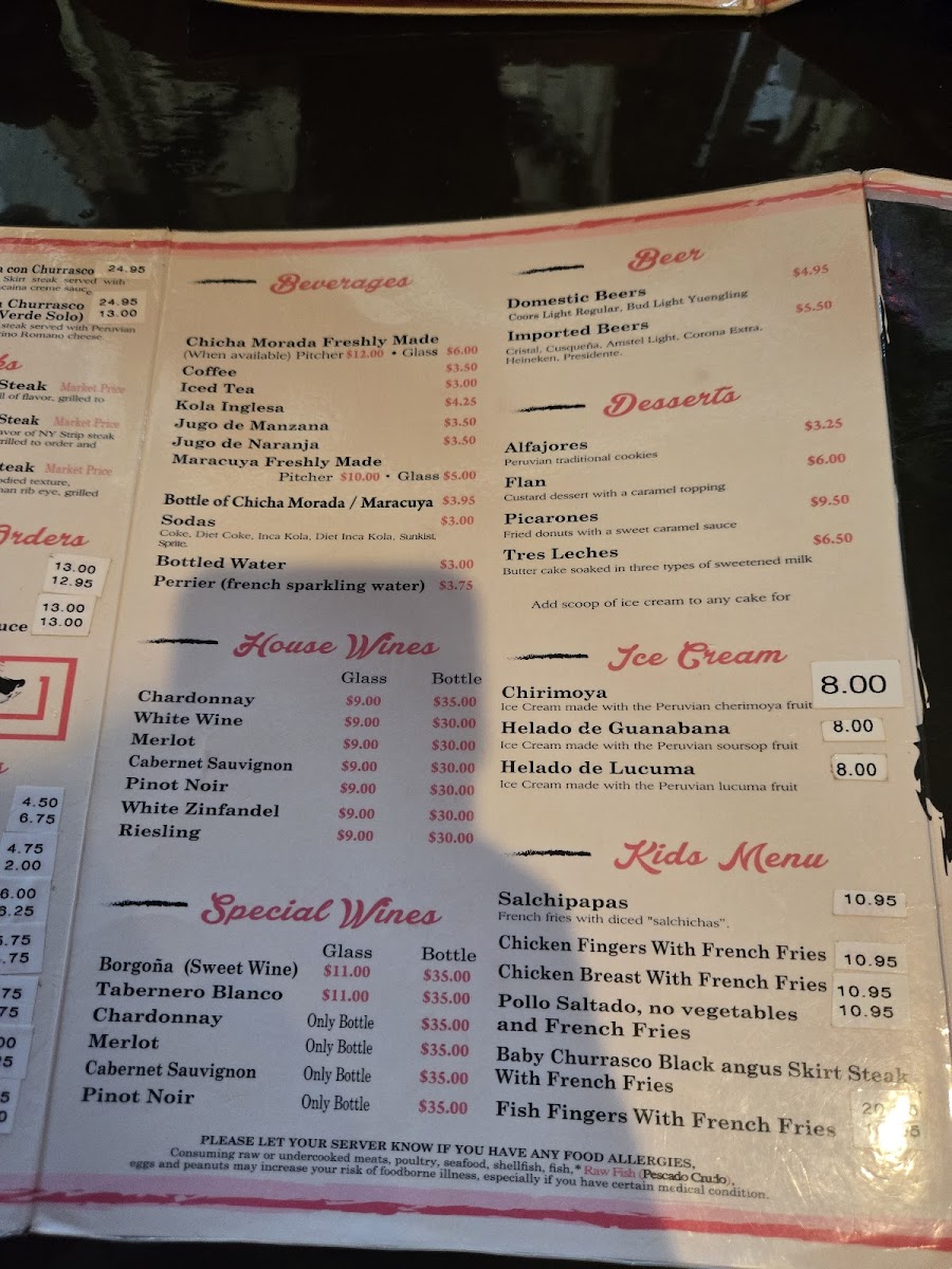 Ceviche House Menu - Image 3