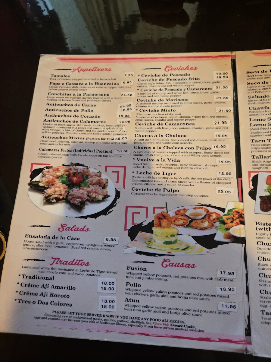Ceviche House Menu - Image 4